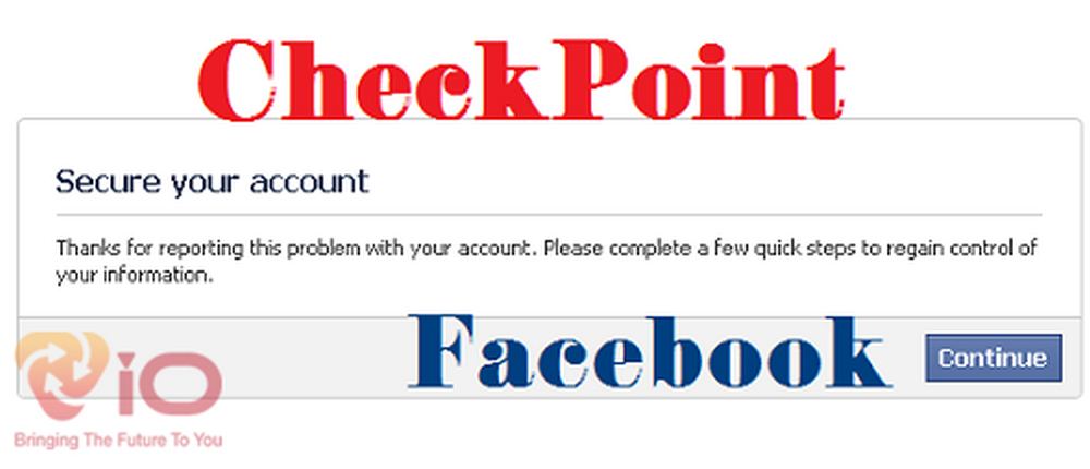 facebook bị checkpoint