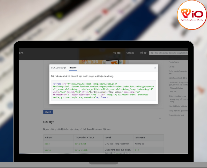 Hướng dẫn cách Nhúng Fanpage Facebook