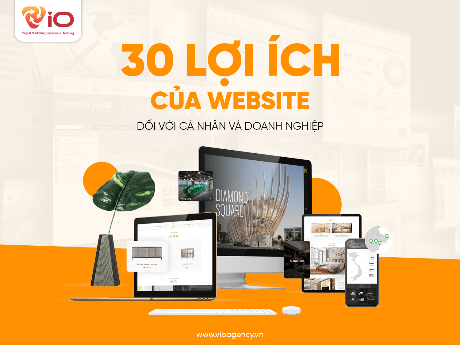 30 lợi ích của website