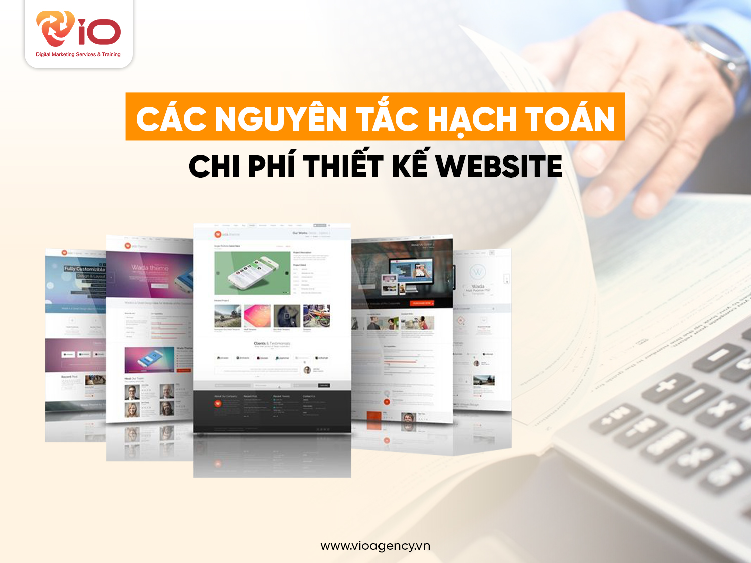 Các nguyên tắc hạch toán chi phí thiết kế website