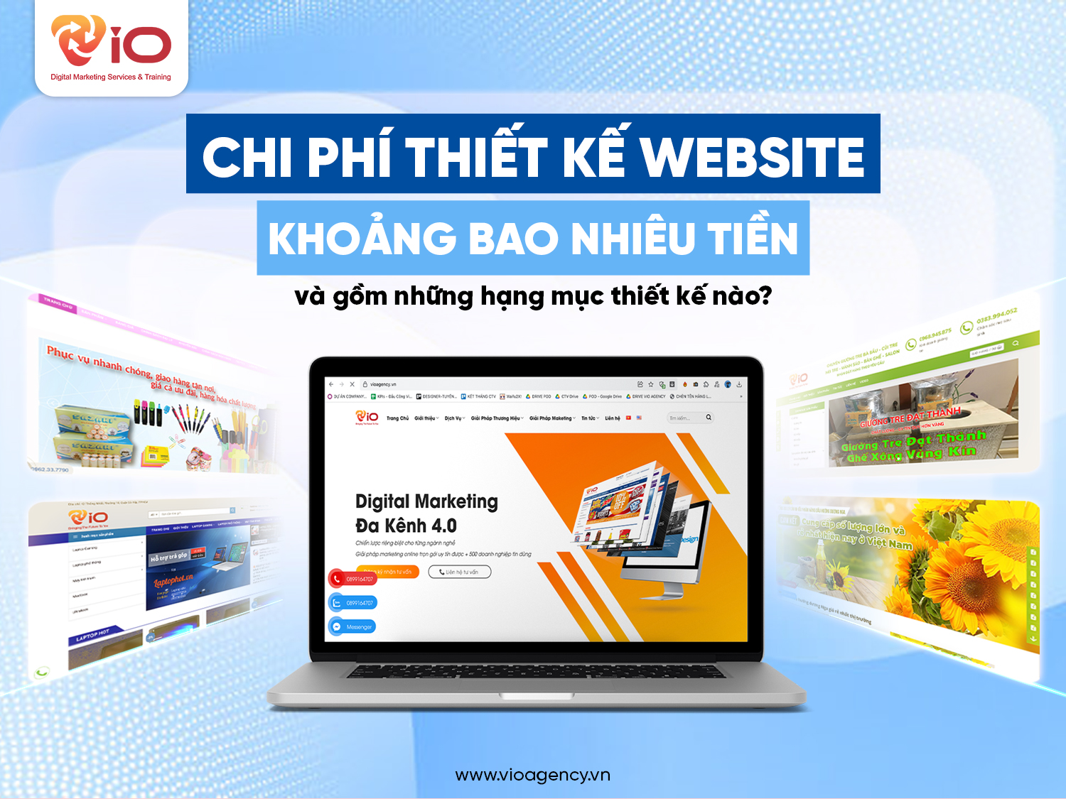 chi phí thiết kế website khoảng bao nhiêu tiền