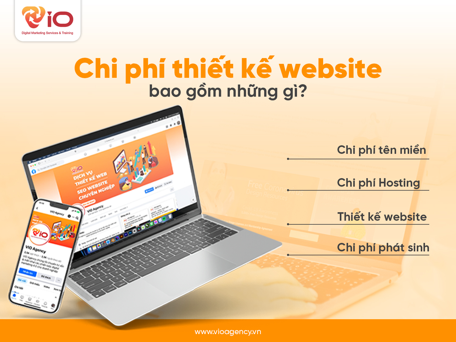 Chi phí thiết kế website bao gồm những gì?