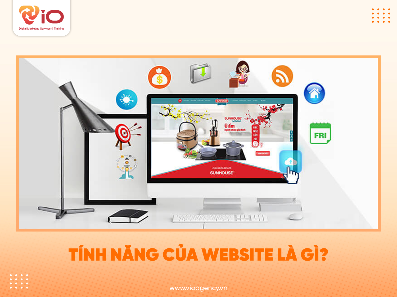 Tính năng của website là gì?