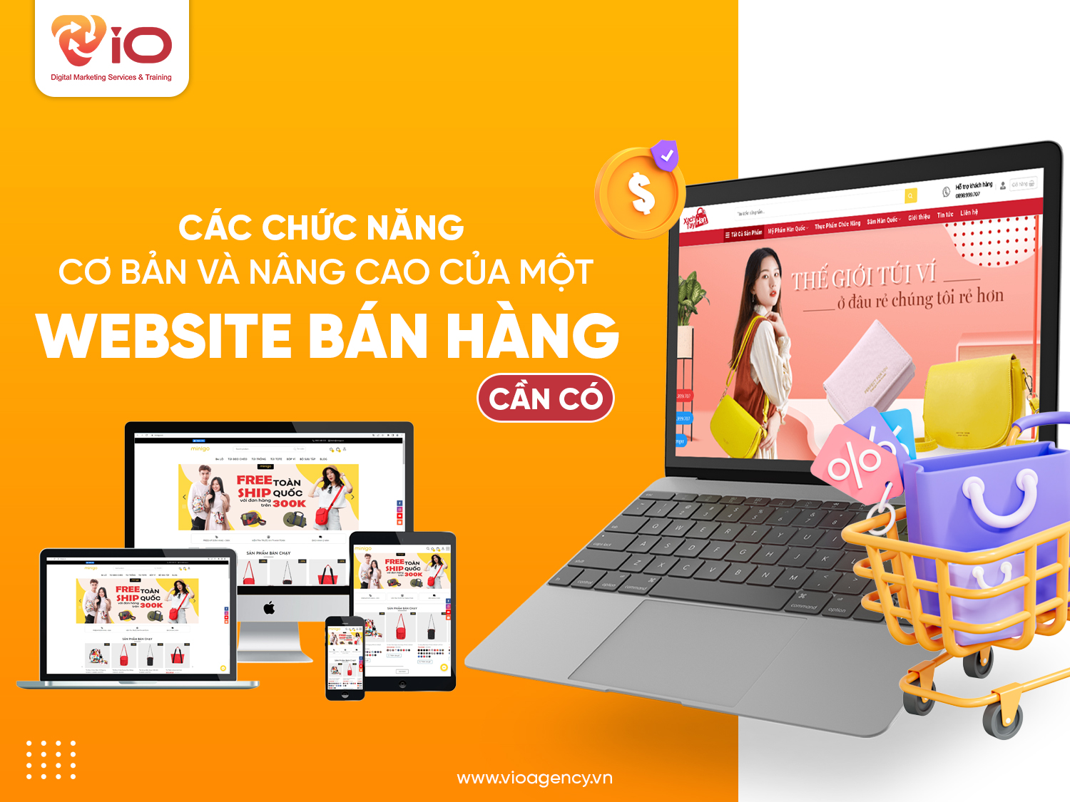 Các chức năng nâng cao của một website bán hàng