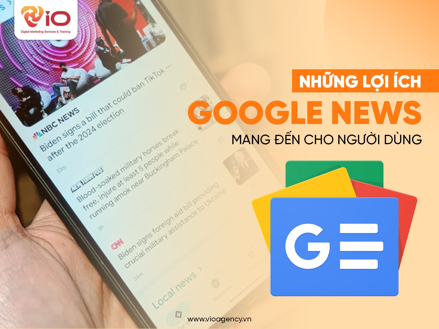 Những lợi ích Google News mang đến cho người dùng