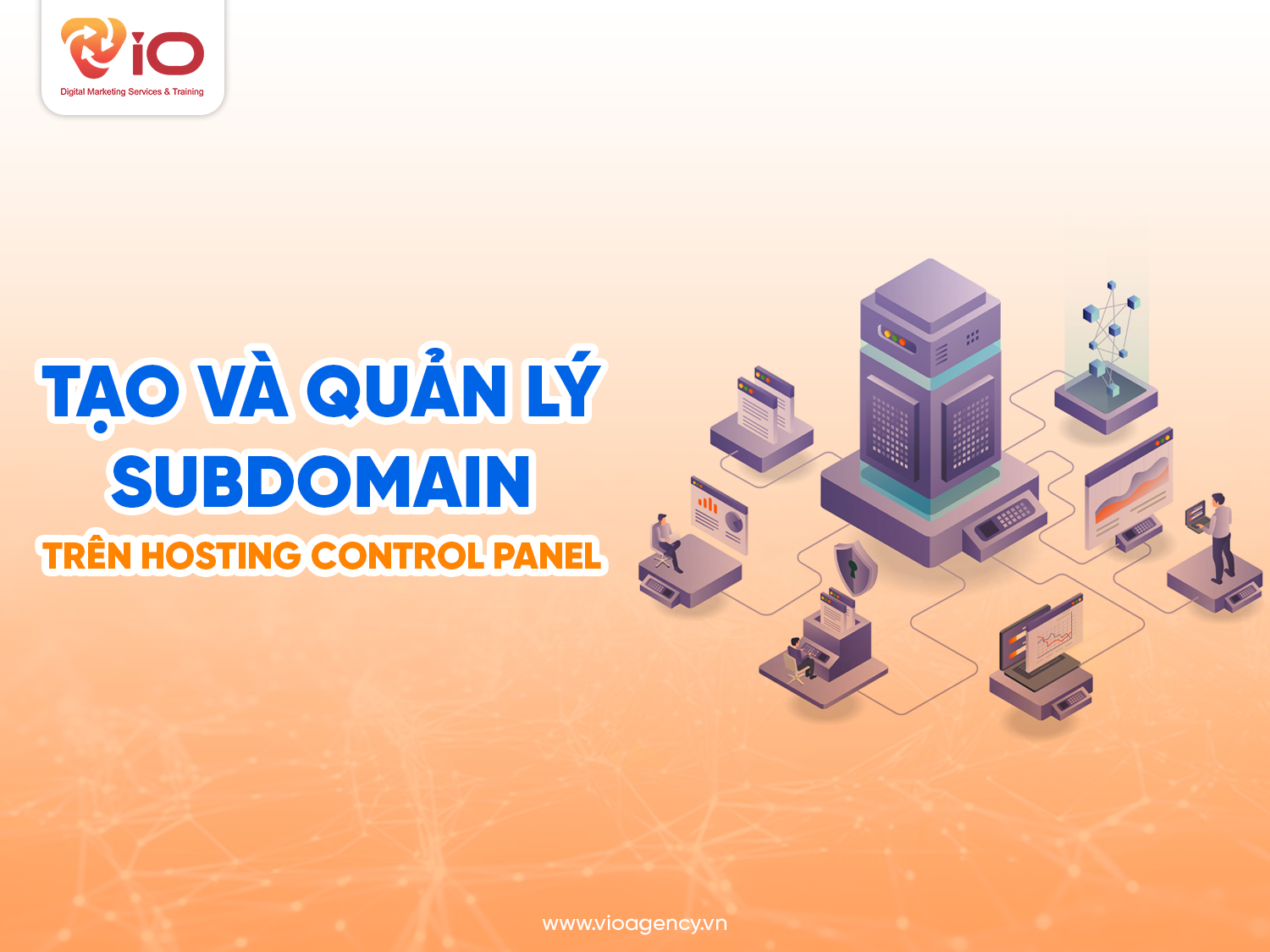 Tạo và quản lý subdomain trên Hosting control Panel