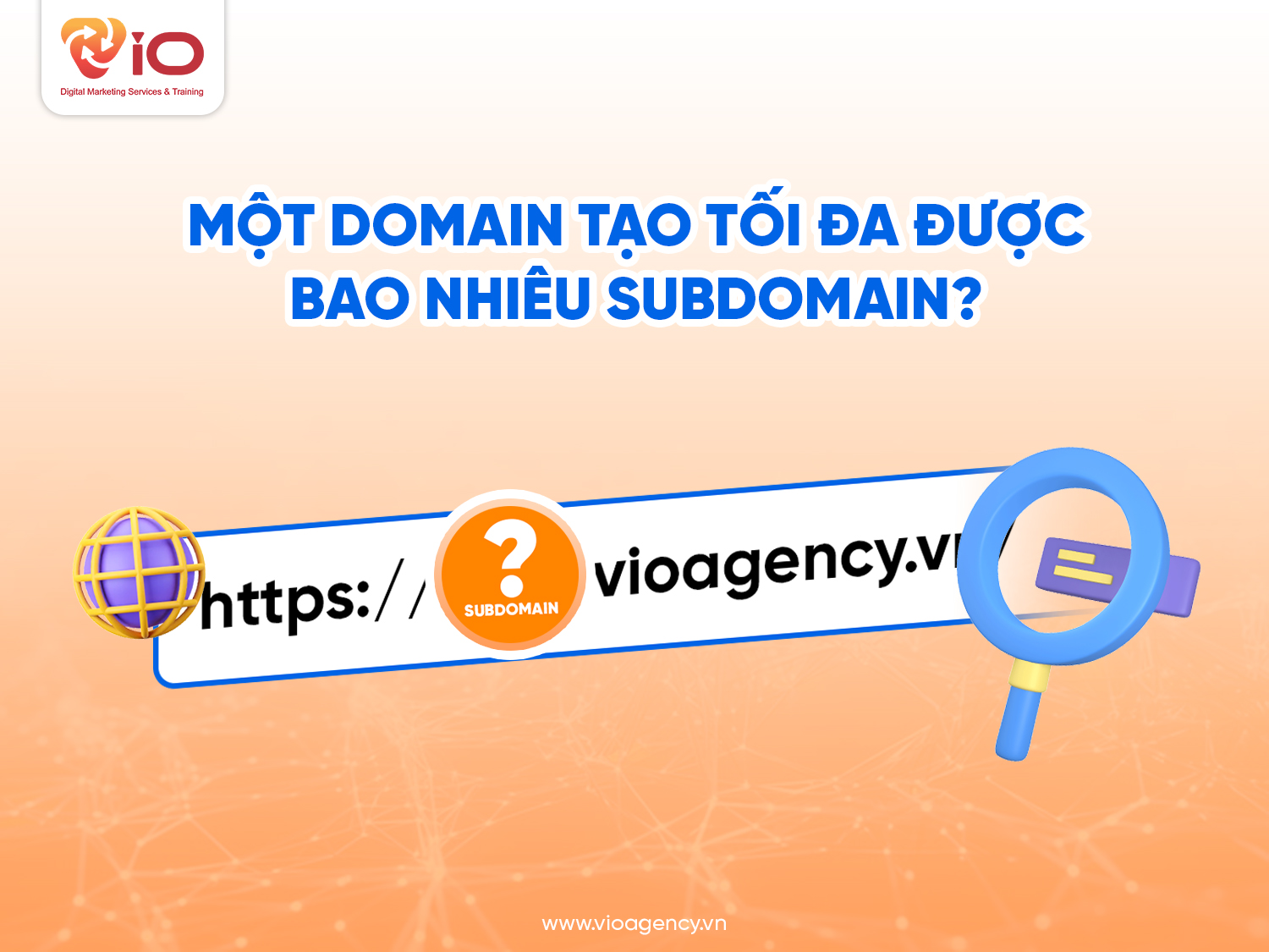 Tạo subdomain có bị giới hạn số lượng không?