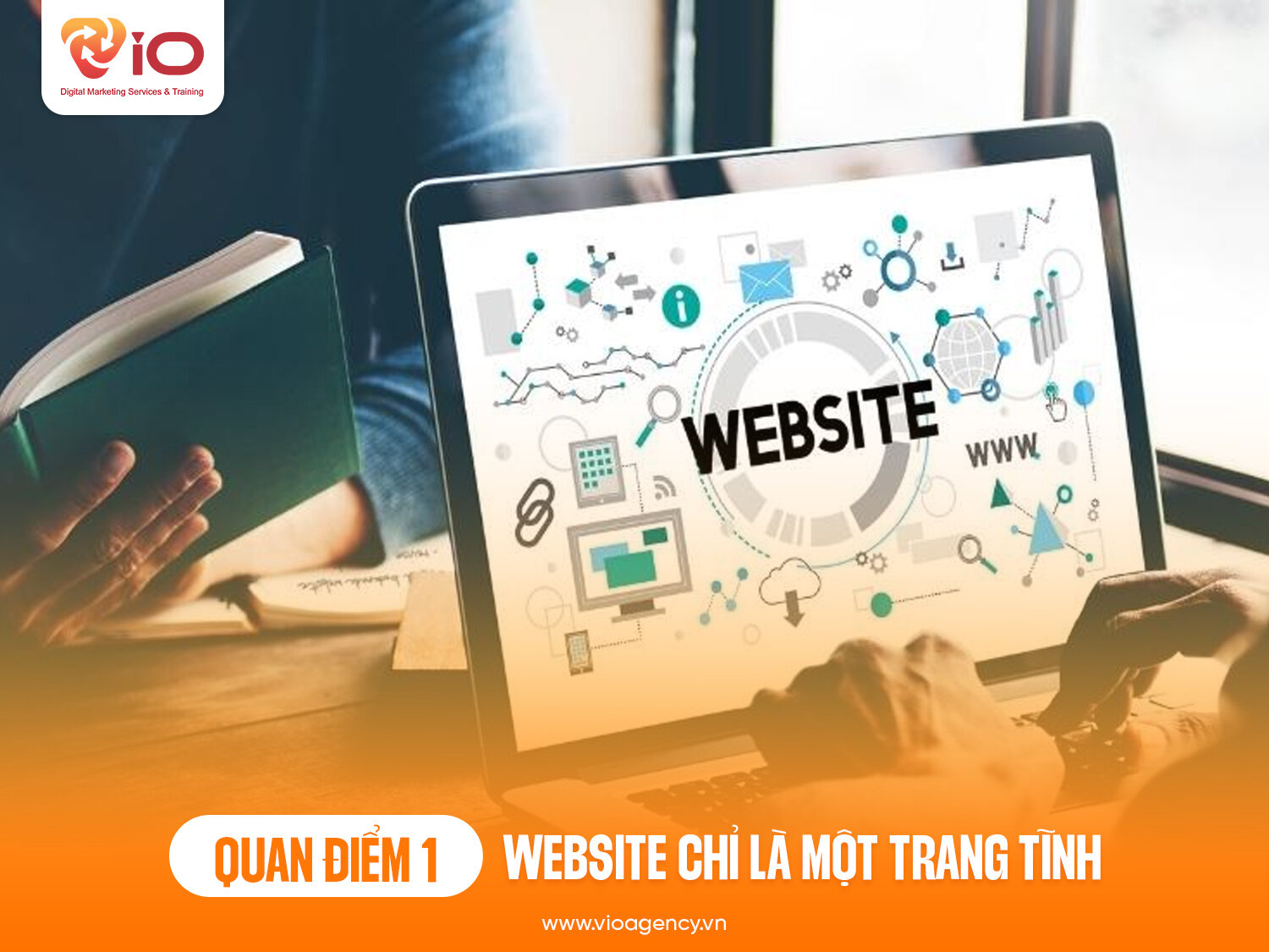 Quan điểm sai lầm 1: Website chỉ là một trang tĩnh