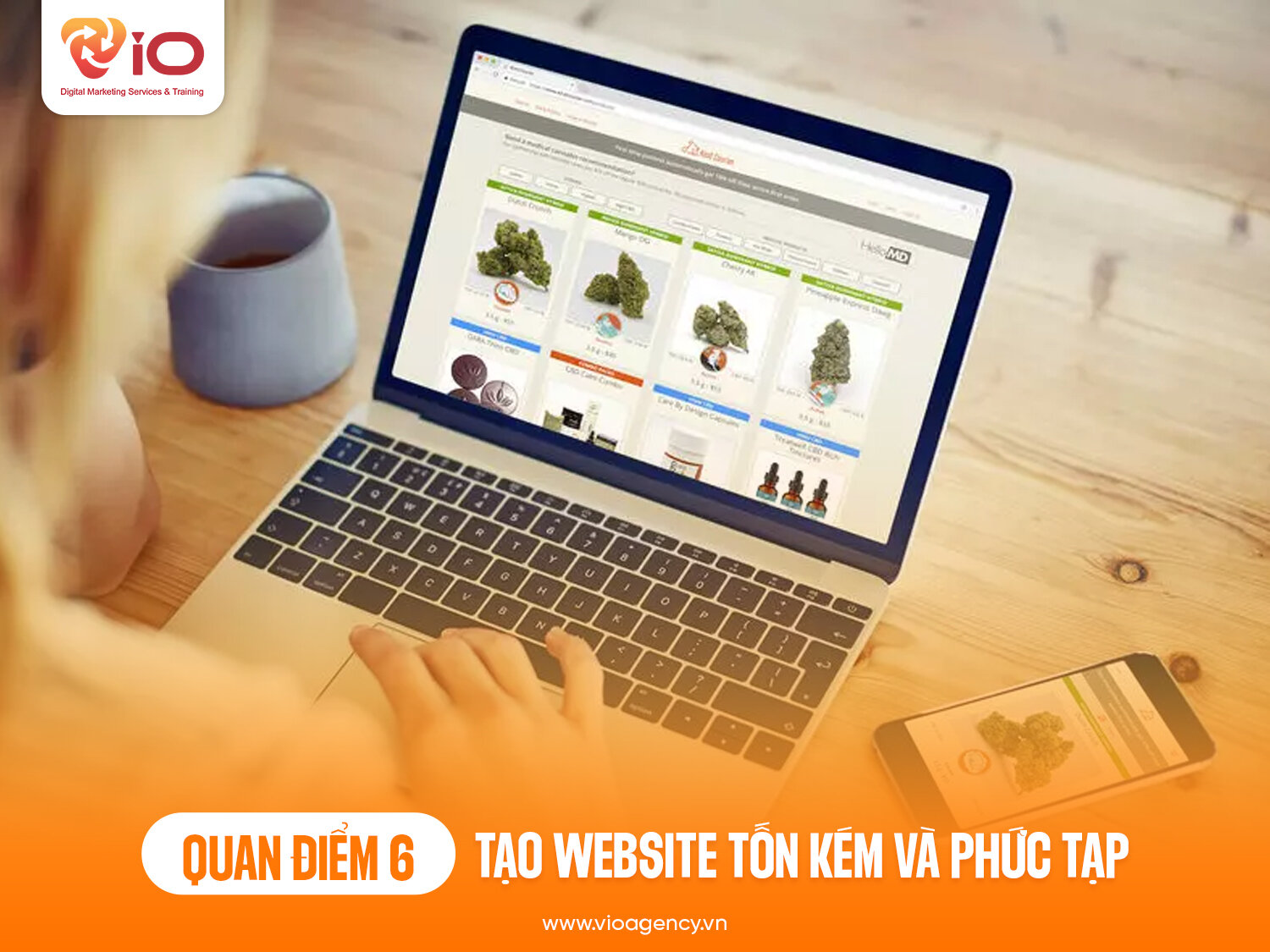 Quan điểm 6: Tạo Website tốn kém và phức tạp