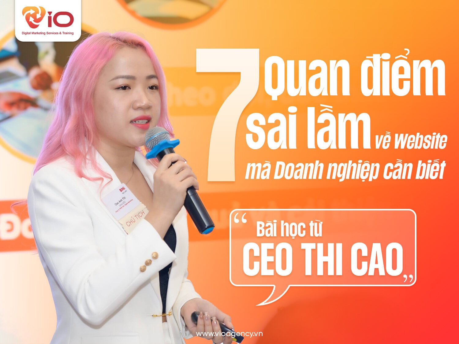 7 quan điểm sai lầm về website