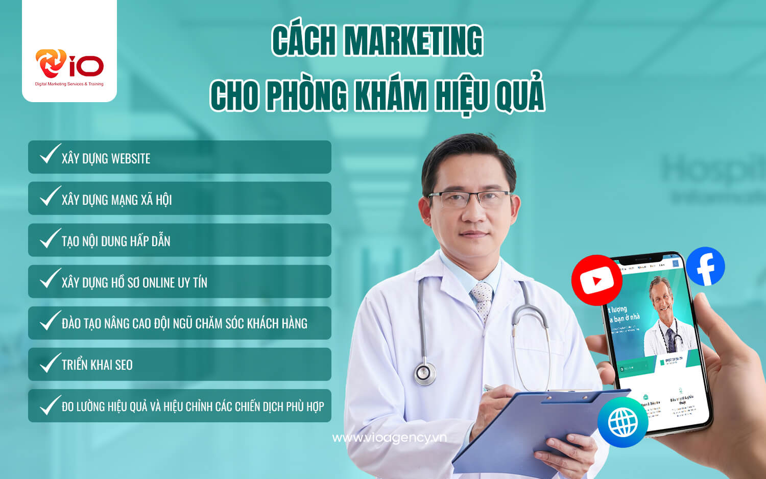 Cách marketing cho phòng khám hiệu quả