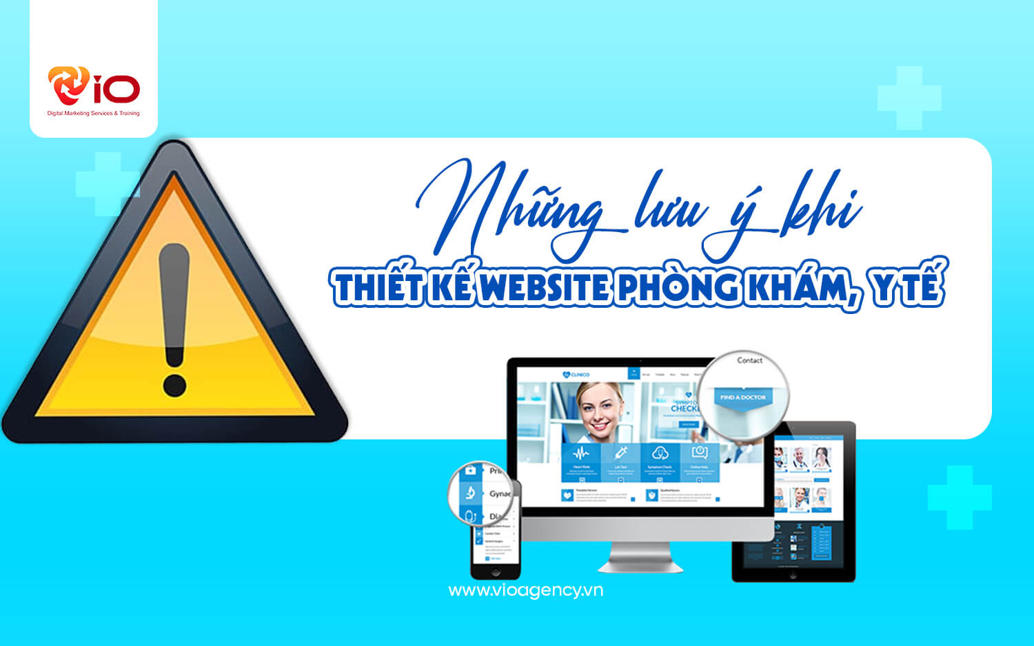 Những lợi ích mà thiết kế web y tế mang lại