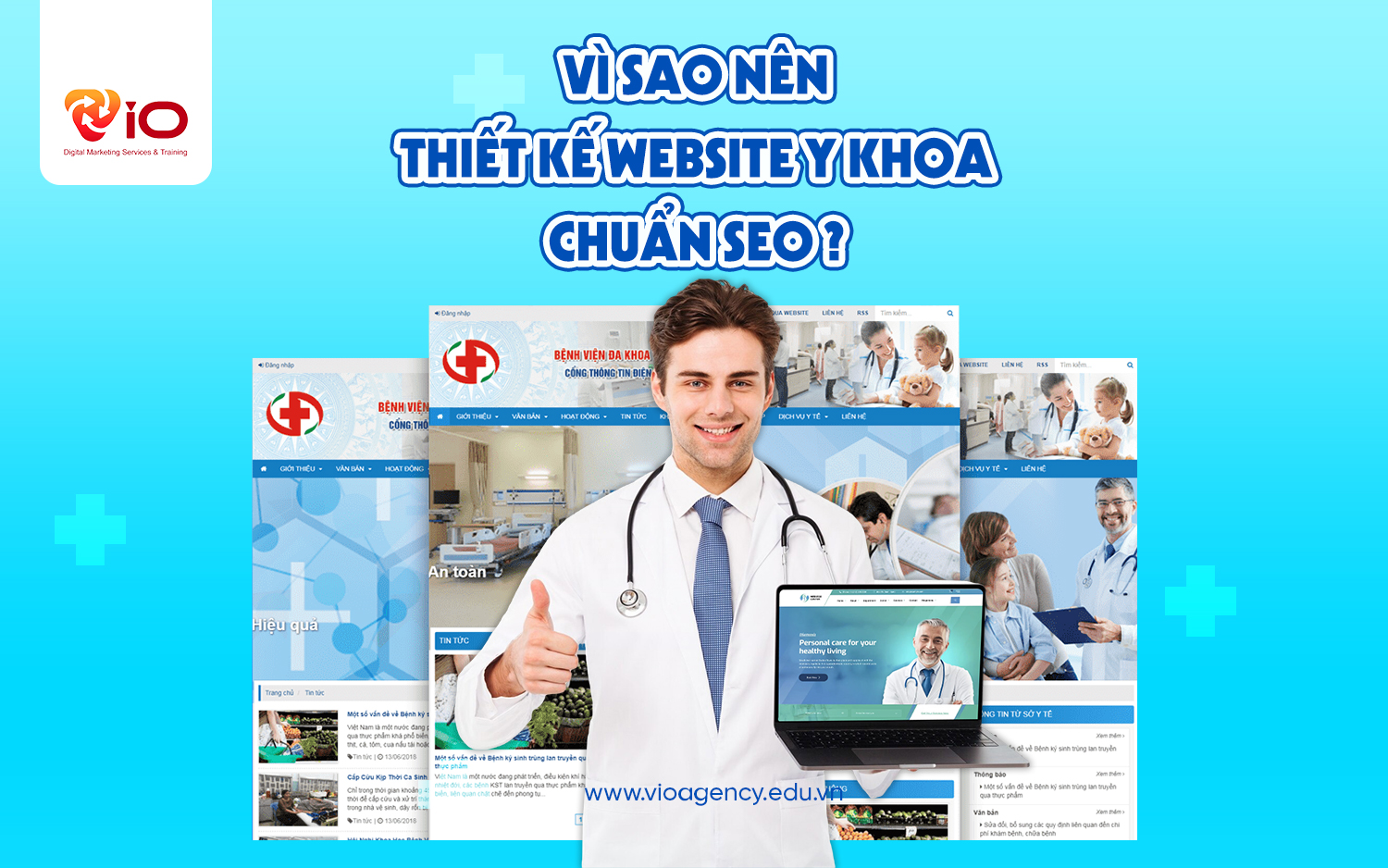 Vì sao nên thiết kế website y khoa chuẩn SEO