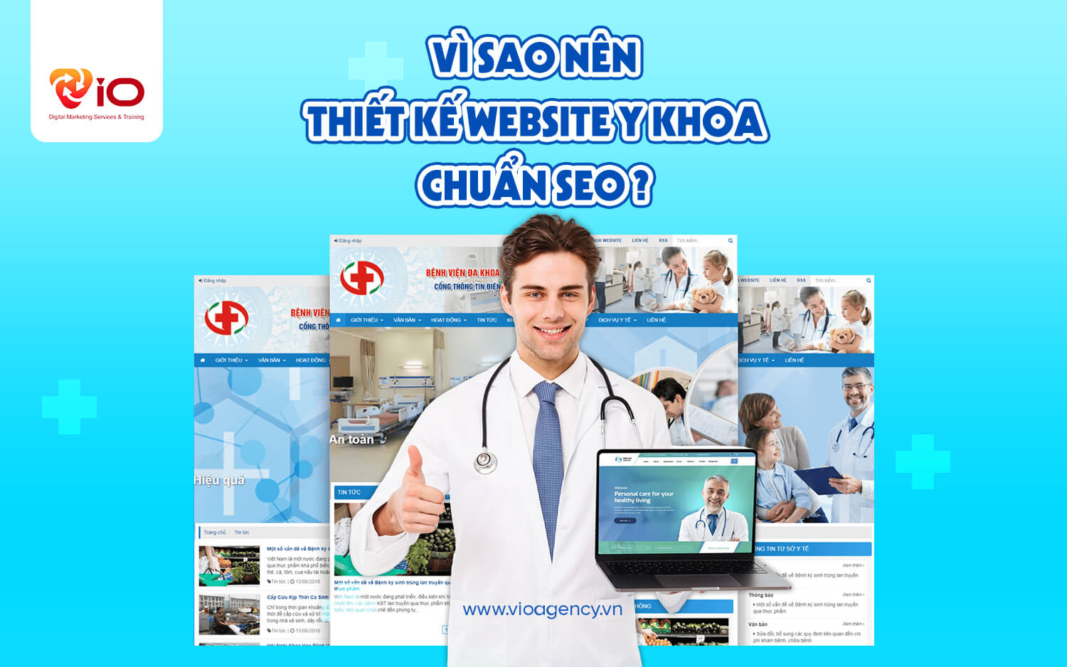 Vì sao nên thiết kế website y khoa chuẩn SEO?