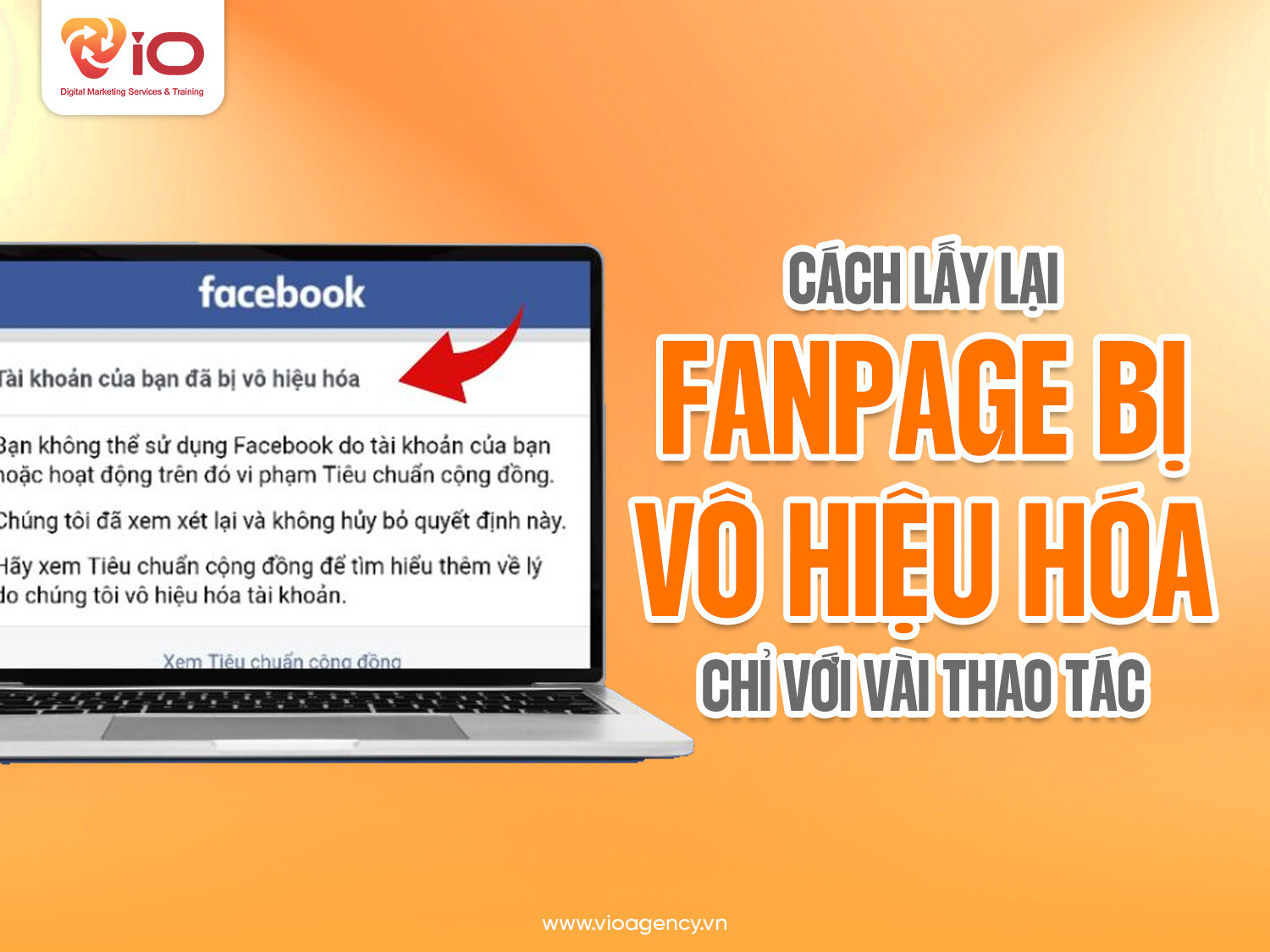 Cách lấy lại fanpage Facebook bị xóa hoặc vô hiệu hóa