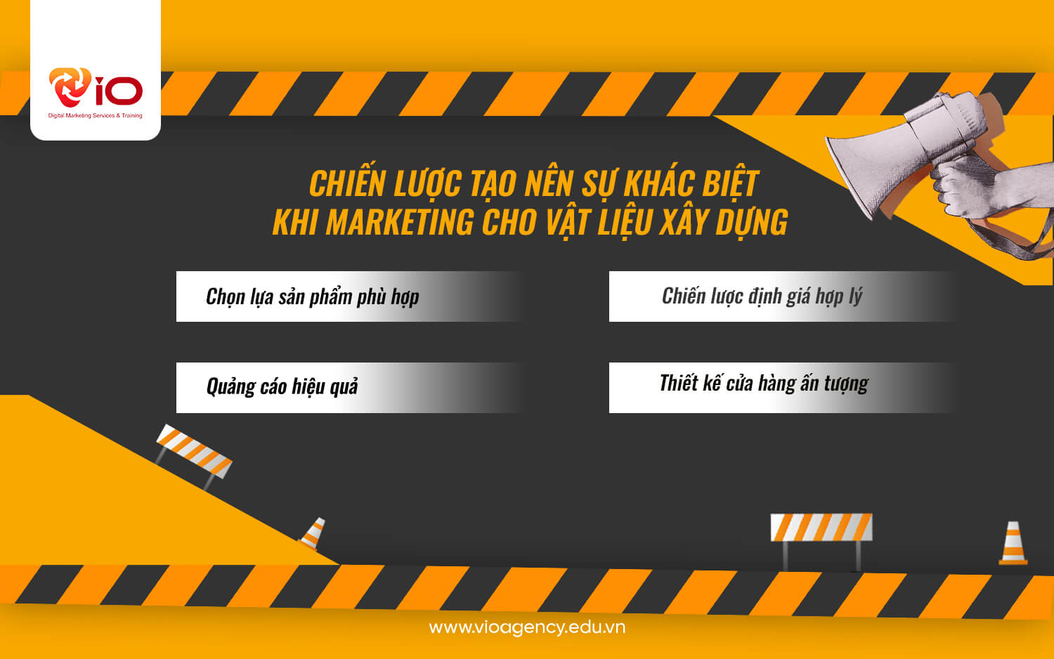 Chiến lược tạo nên sự khác biệt khi Marketing cho vật liệu xây dựng