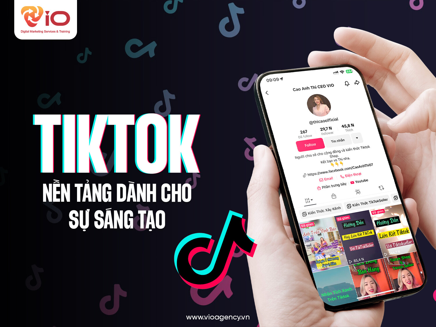 TikTok - Nền tảng dành cho sự sáng tạo