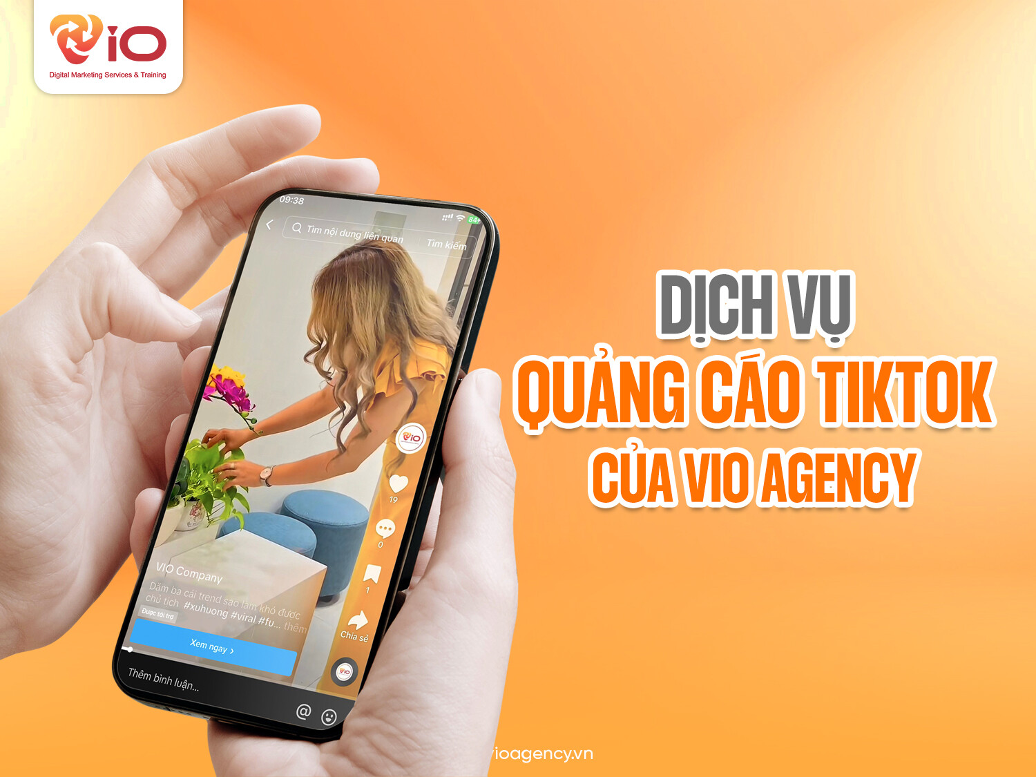 Dịch vụ quảng cáo TikTok của VIO Agency