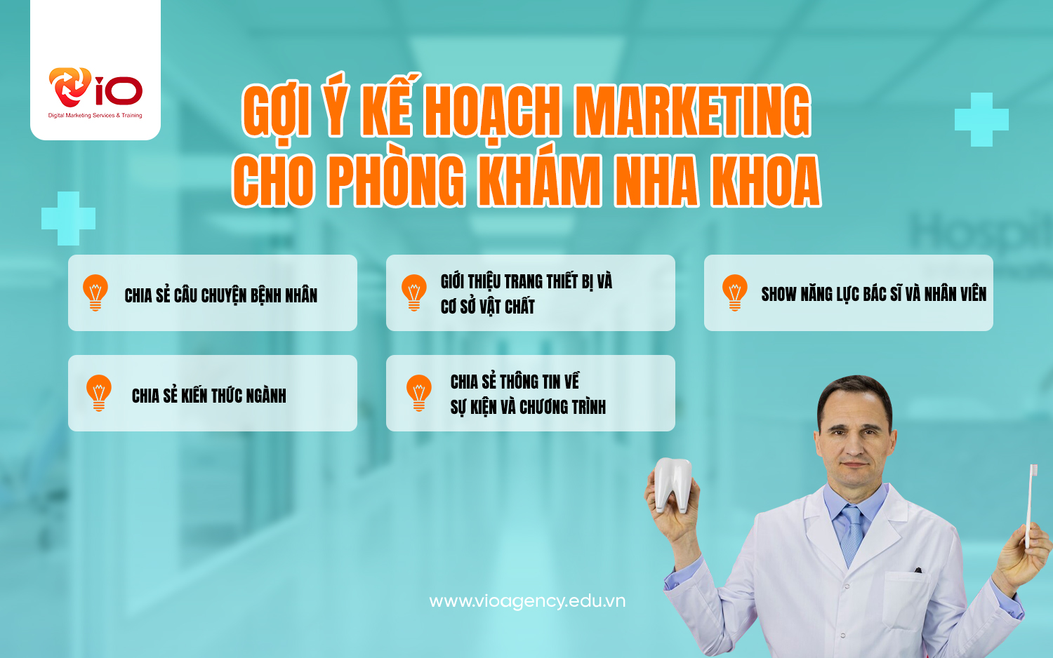 Gợi ý kế hoạch marketing cho phòng khám nha khoa