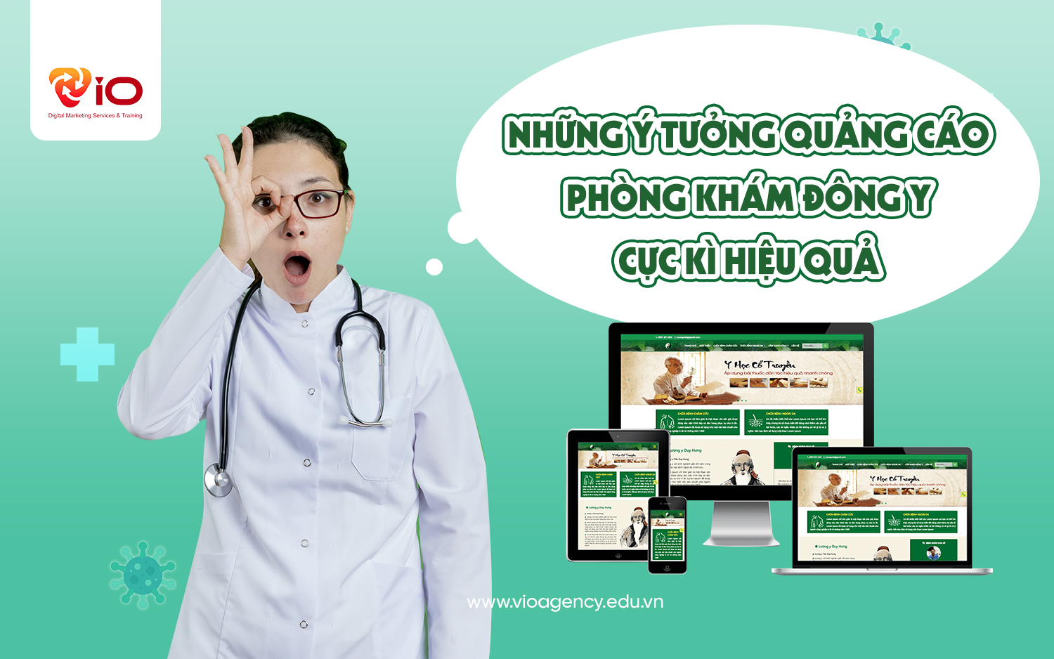 quảng cáo phòng khám đông y