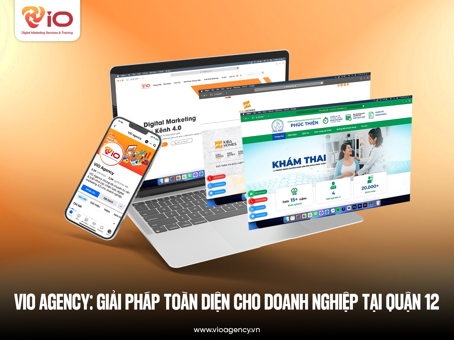 VIO Agency: Giải pháp toàn diện cho doanh nghiệp tại Quận 12