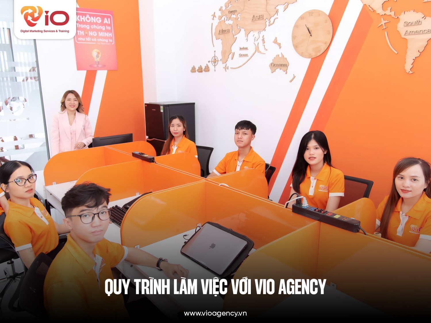 Quy trình làm việc với công ty thiết kế Web TPHCM - VIO Agency