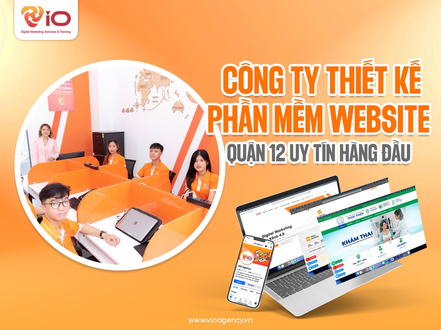 Công ty thiết kế phần mềm website Quận 12