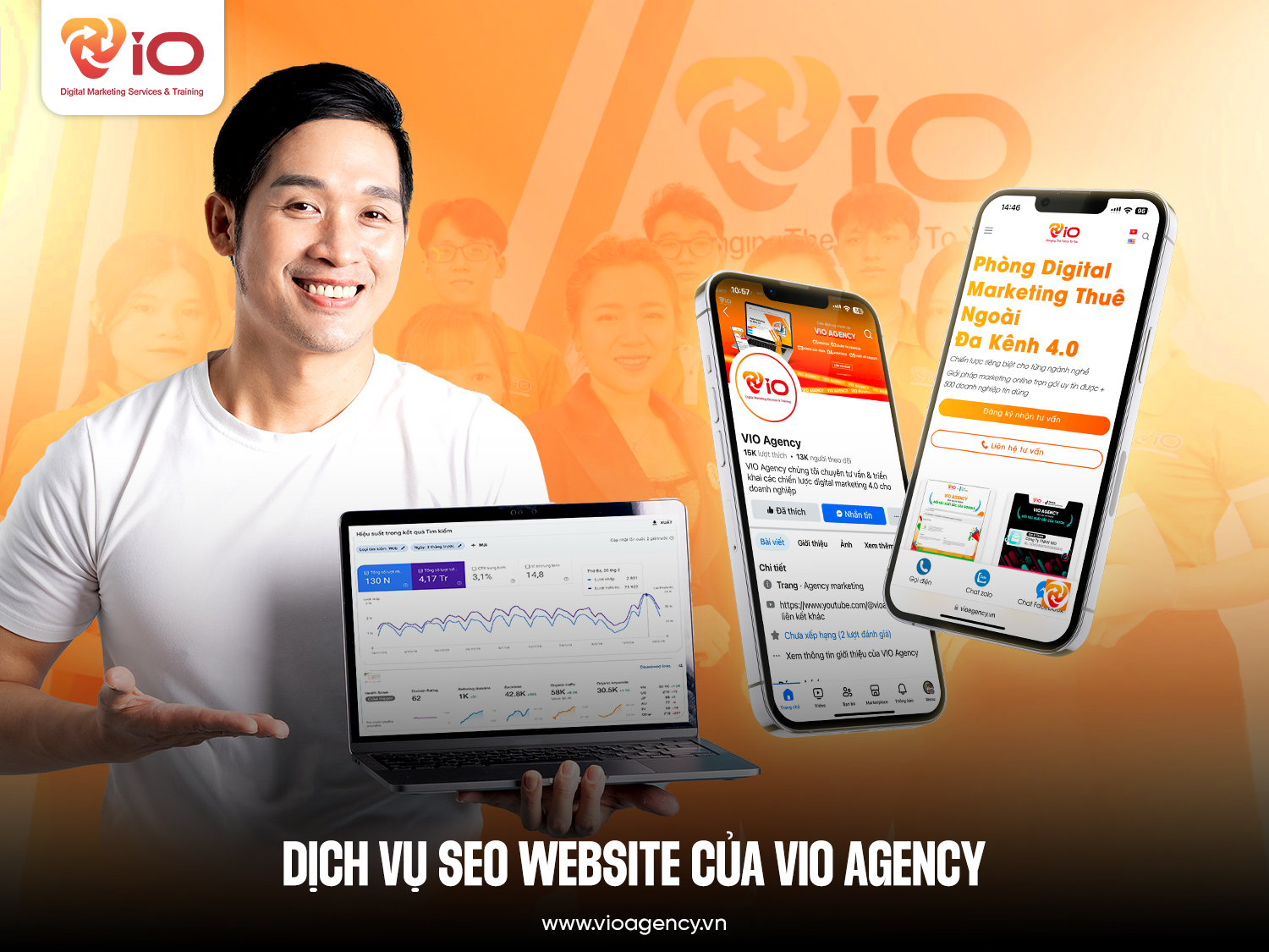 Dịch vụ SEO Website của VIO Agency