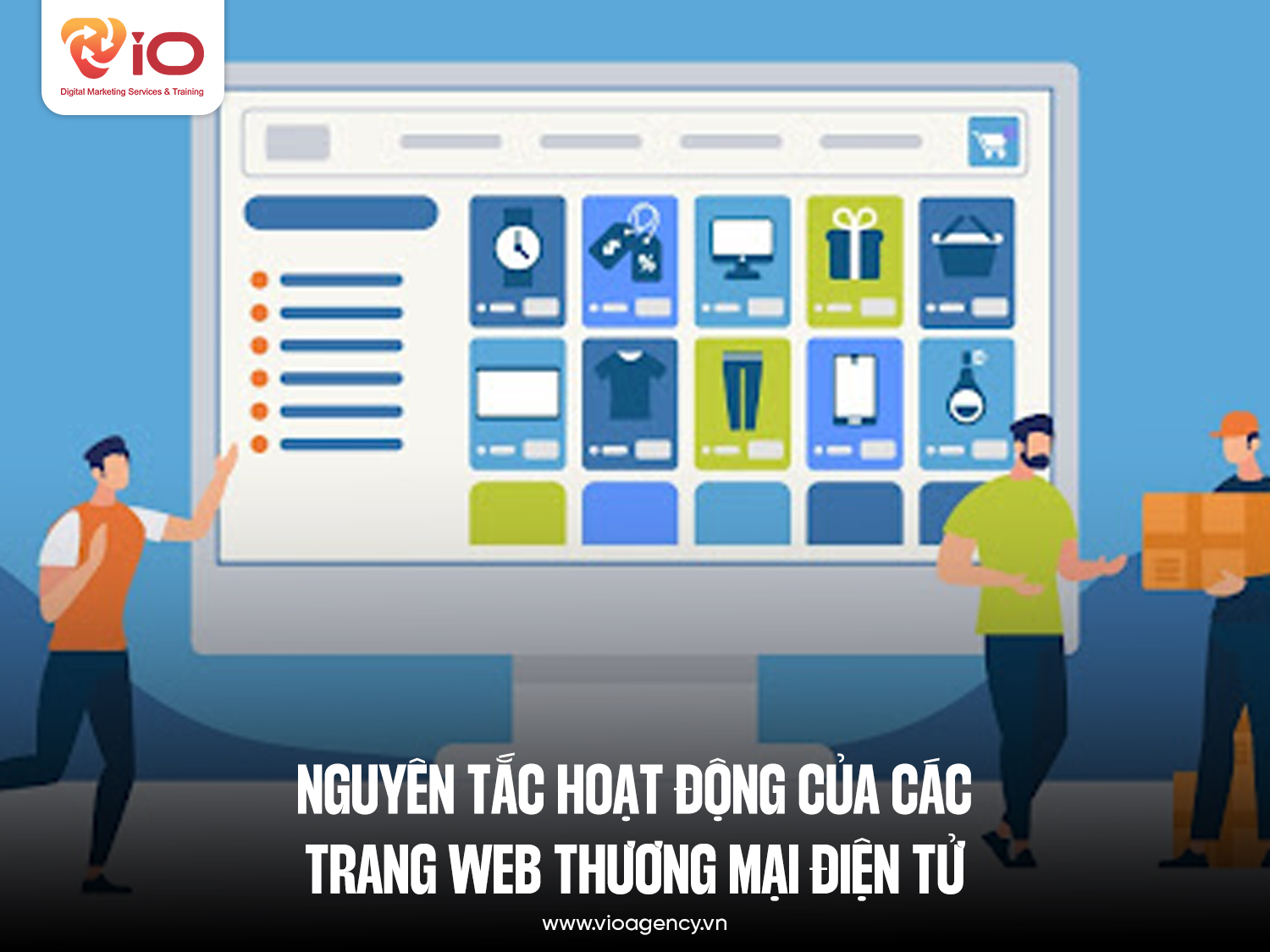 Nguyên tắc hoạt động của các trang web thương mại điện tử