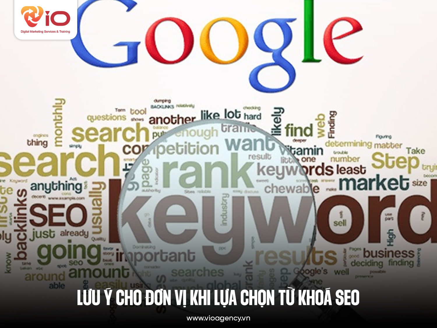 Lưu ý cho đơn vị khi lựa chọn từ khóa SEO