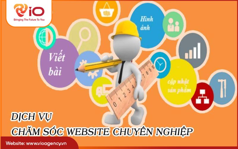 Dịch vụ chăm sóc website tại các quận TPHCM – Vio đồng hành tận nơi