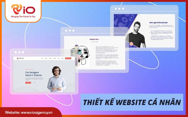 Thiết kế website cá nhân, blog hoặc portfolio giá rẻ