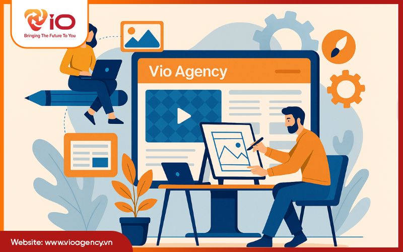 Vio Agency: Đơn vị thiết kế website uy tín, chất lượng