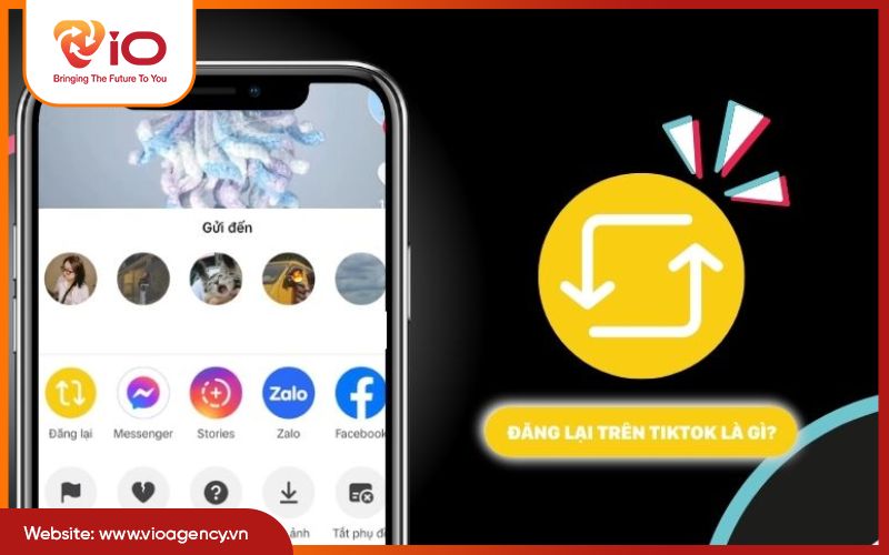 Đăng lại bằng tính năng Repost của TikTok