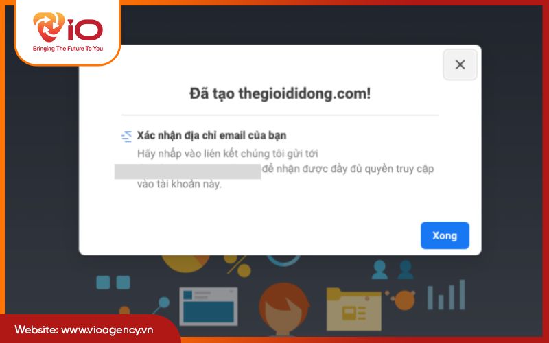 Xác nhận email và hoàn tất đăng ký