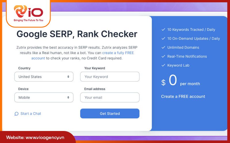 SERP Keyword Rank Checker