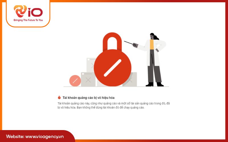 Dấu hiệu nhận biết tài khoản quảng cáo đang bị nợ tiền