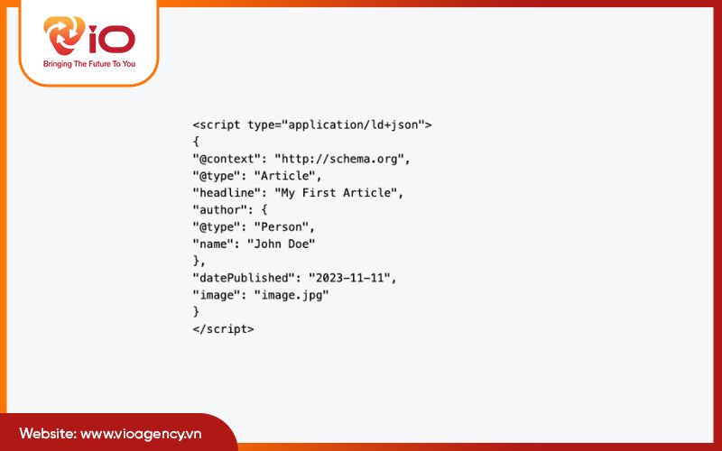 Tạo Schema Markup thủ công bằng JSON-LD