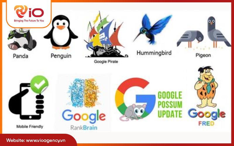 Tổng hợp các thuật toán Google tác động đến SEO năm 2025