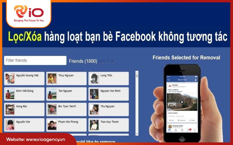 Tool lọc bạn bè Facebook