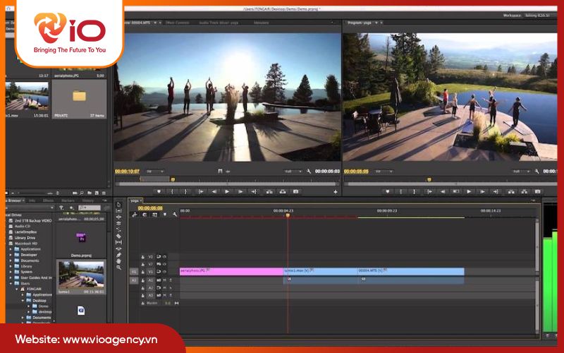 Chỉnh sửa video không có lượt xem thành video mới