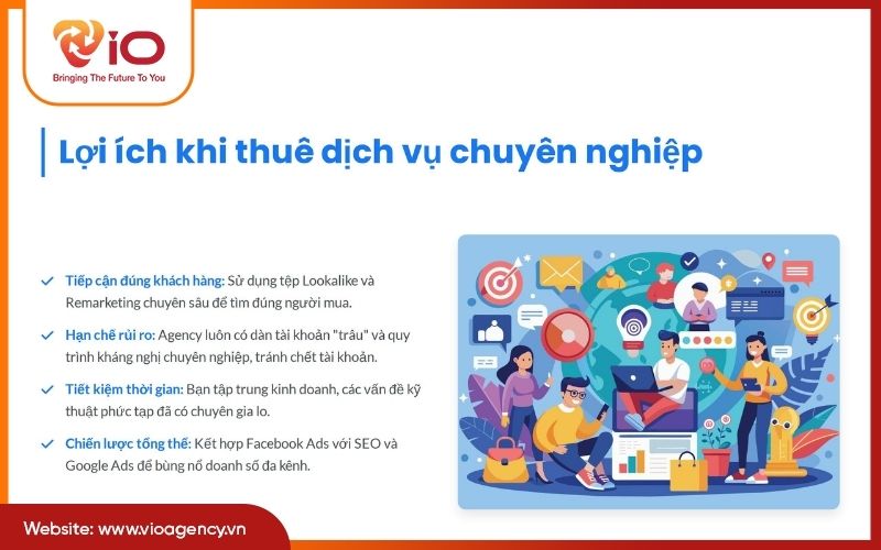Lợi ích khi thuê dịch vụ quảng cáo Facebook chuyên nghiệp