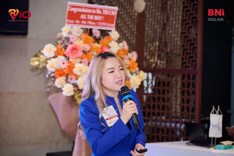 CEO Cao Anh Thi tham gia sự kiện kết nối kinh doanh BNI Bizlink tại TP.HCM