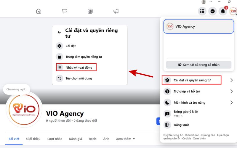 Lỗi không thấy nút ẩn bài viết trên trang facebook