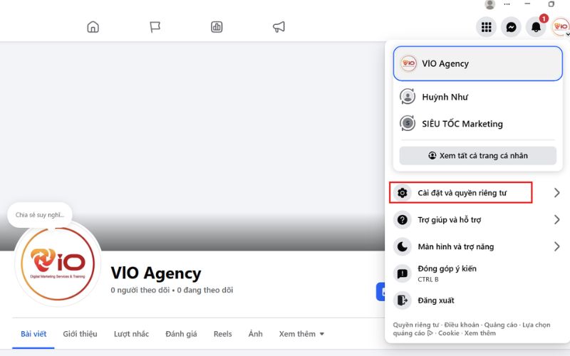 Cách xem bài viết đã ẩn trên fanpage