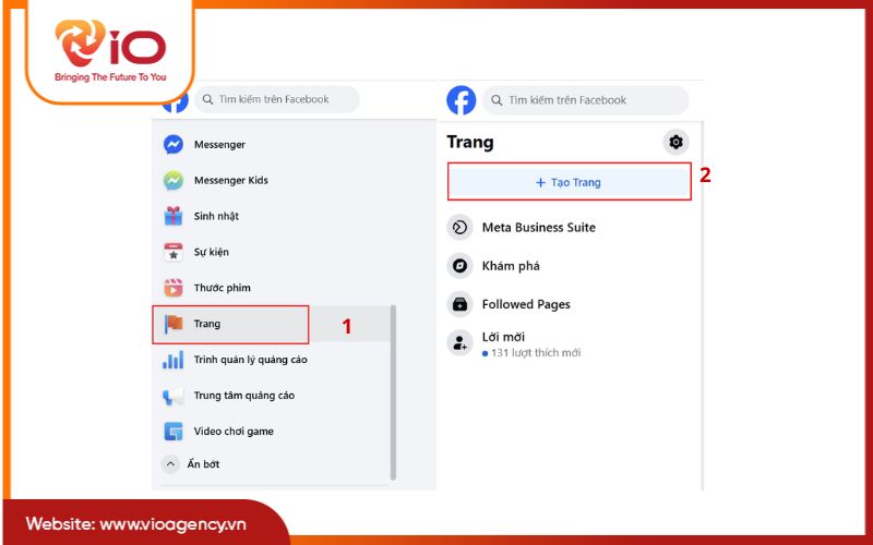 Cách tạo fanpge trên Facebook bằng máy tính