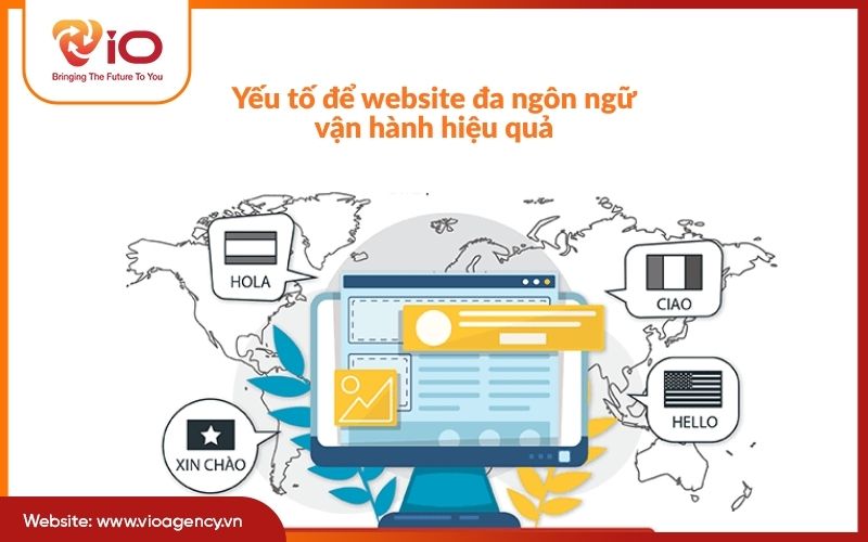 Yếu tố để website đa ngôn ngữ vận hành hiệu quả